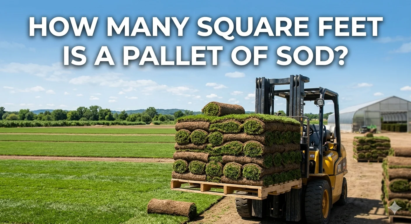 How Many Square Feet Is a Pallet of Sod?