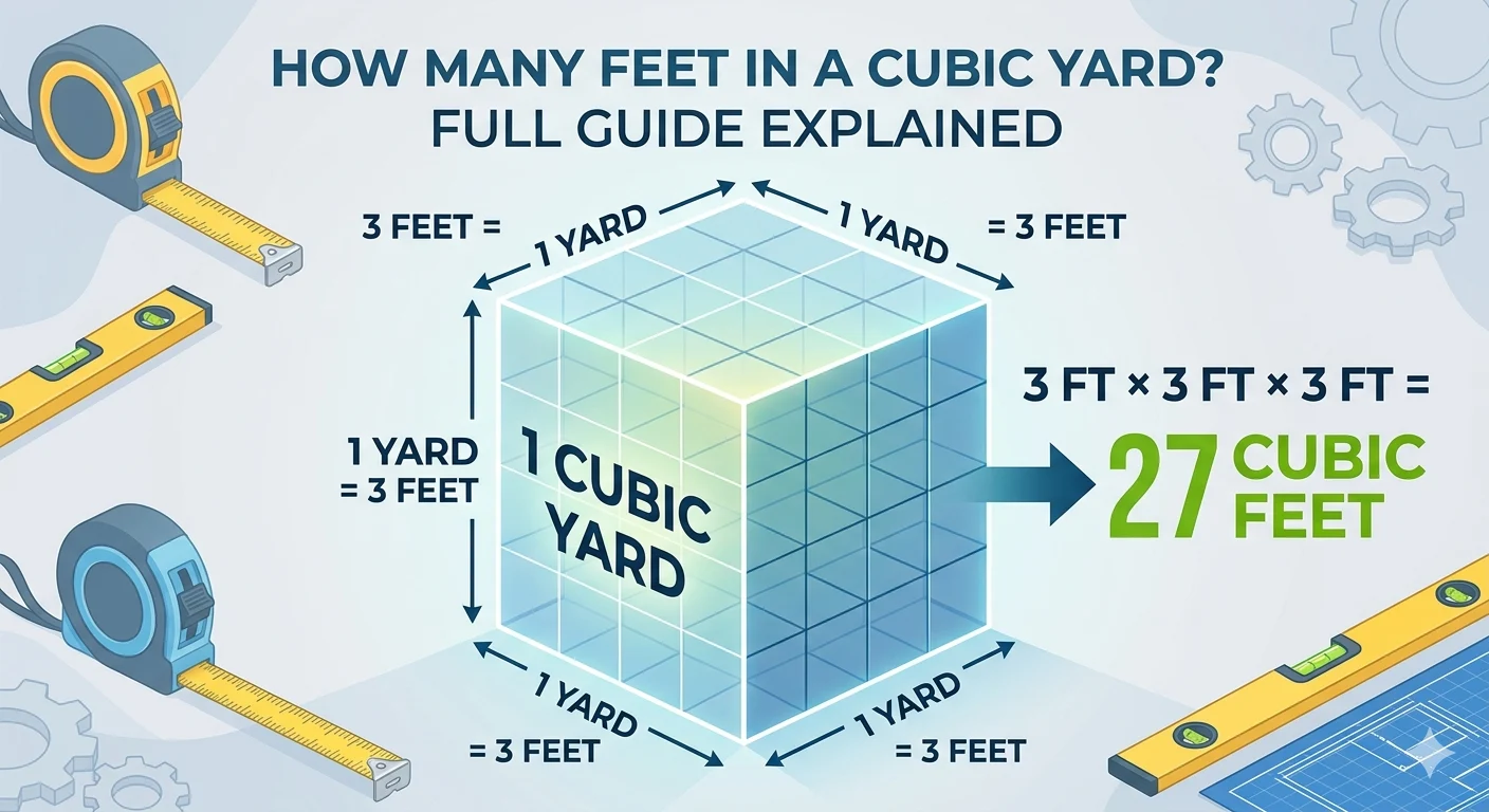 How Many Feet in a Cubic Yard? Complete Guide