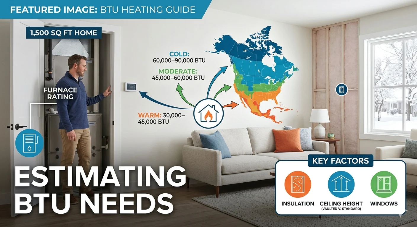 How Many BTU Do I Need to Heat 1,500 Square Feet?