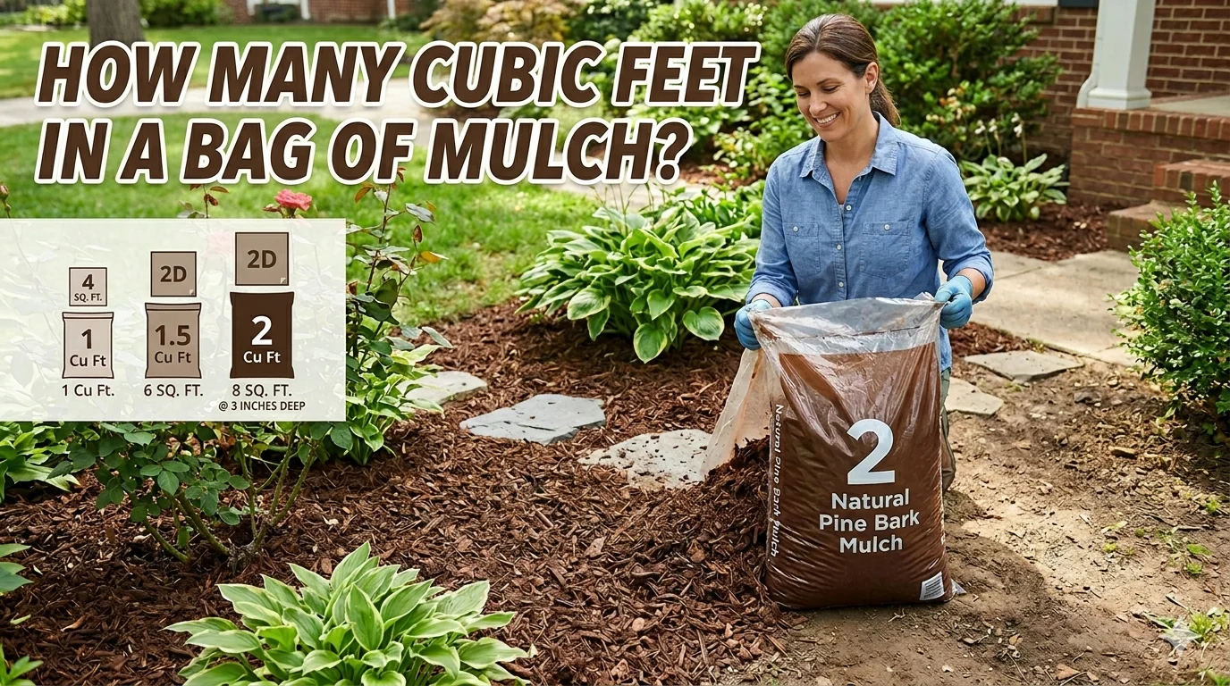 How Many Cubic Feet in a Bag of Mulch?