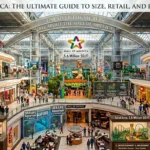 Infographic is showing that How Many Square Feet Is the Mall of America?