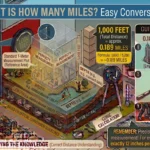 infographic is showing that 1000 Feet Is How Many Miles? Easy Conversion Guide